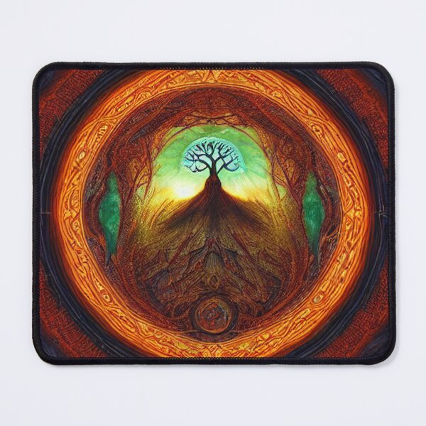 Item preview, The tree of life Tree of the knowledge of good and evil Etz Chaim Kabbalah designed and sold by ValleyDream.