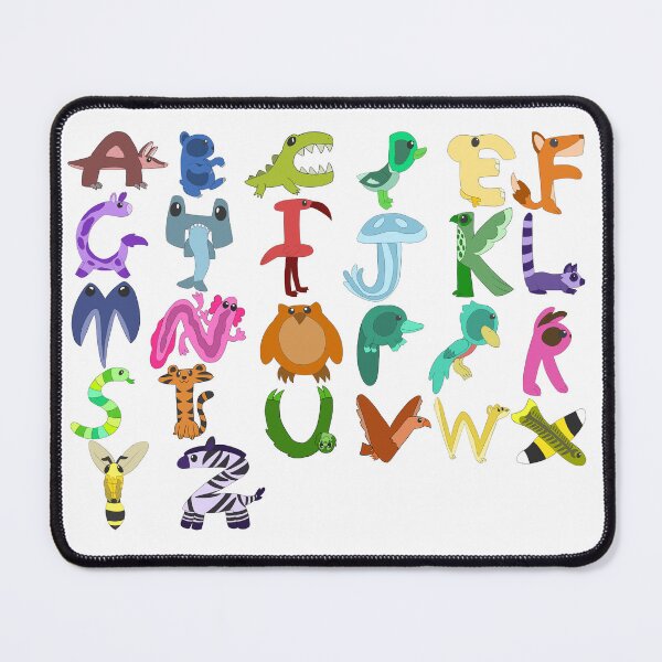 Item preview, Alphabet Animals Collection designed and sold by Spectrumsketch.