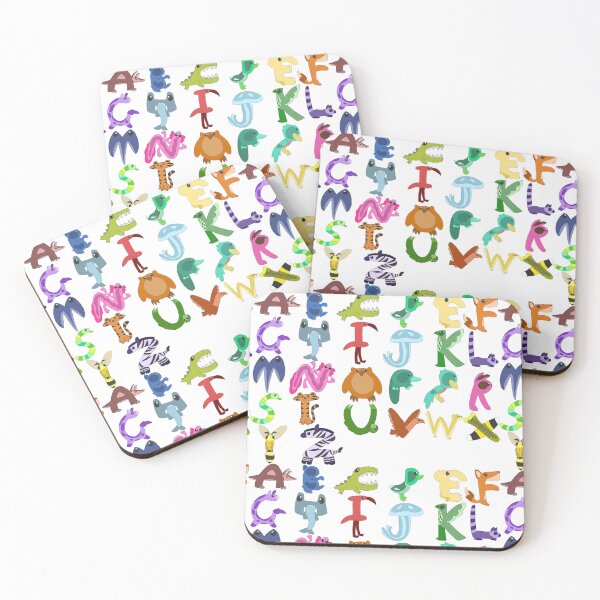 Item preview, Alphabet Animals Collection designed and sold by Spectrumsketch.