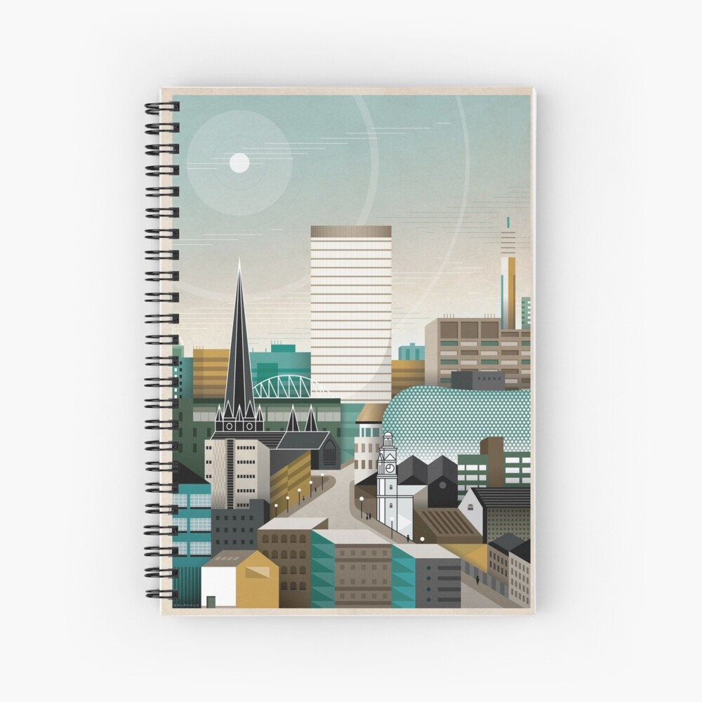 Item preview, Spiral Notebook designed and sold by Brumhaus.