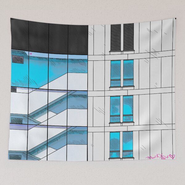 Item preview, ARCHITECTURAL DRAWING BY THESKYELF  designed and sold by theskyelf.