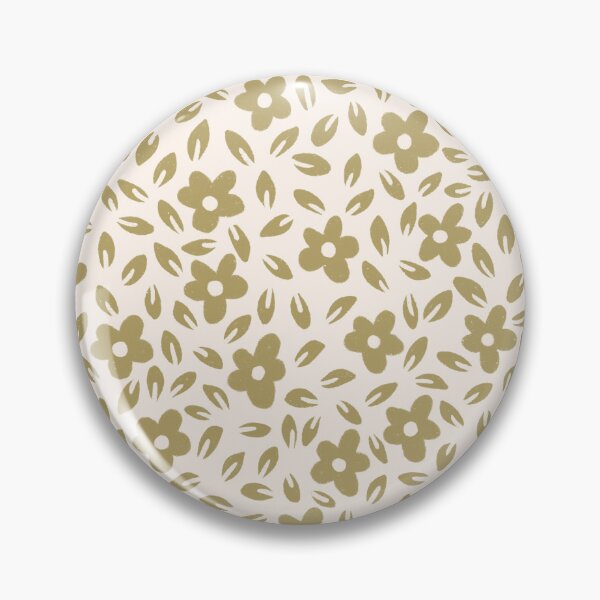 Item preview,  hand drawn ditsy floral - olive green designed and sold by Chelsea Jay.
