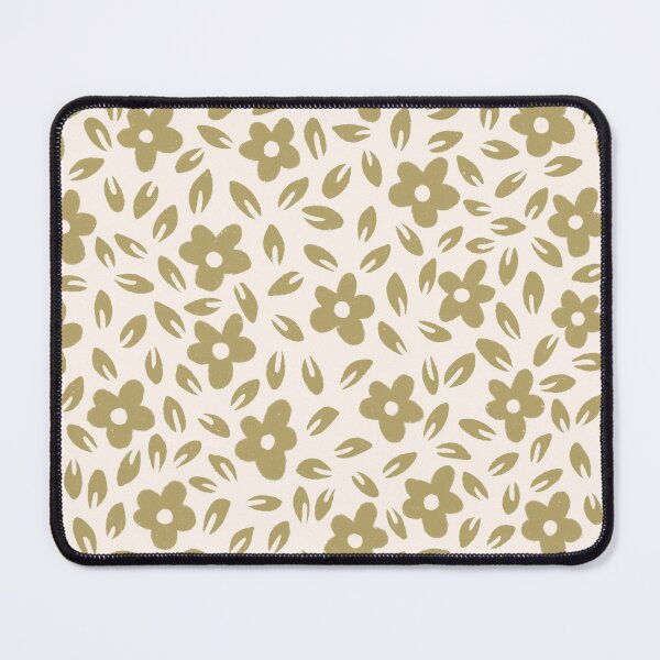 Item preview,  hand drawn ditsy floral - olive green designed and sold by Chelsea Jay.