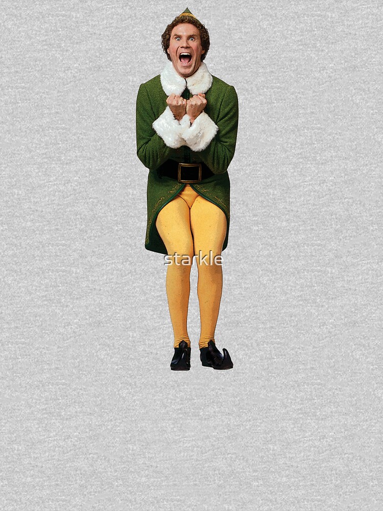 Disover BUDDY THE ELF! Will Ferrell Elf Christmas movie Classic T-Shirt