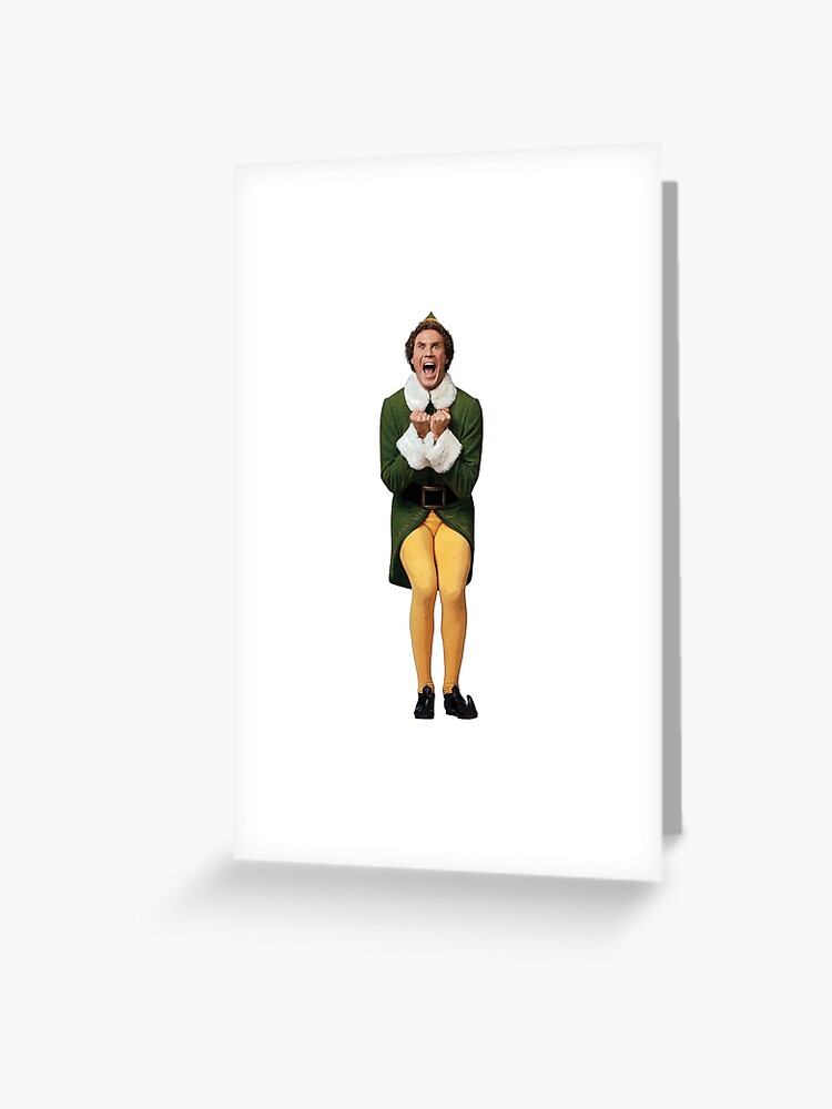 Elf Postcard Buddy the Elf Christmas Card Will Ferrell - Etsy