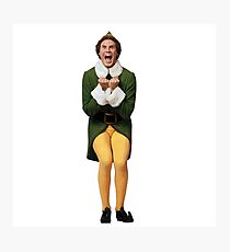 Lámina fotográfica ¡BUDDY EL ELF! Will Ferrell Elf Navidad película