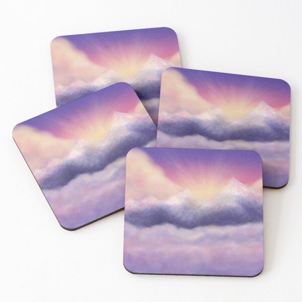 Item preview, Sunny Mountain Clouds designed and sold by Kitten4u.