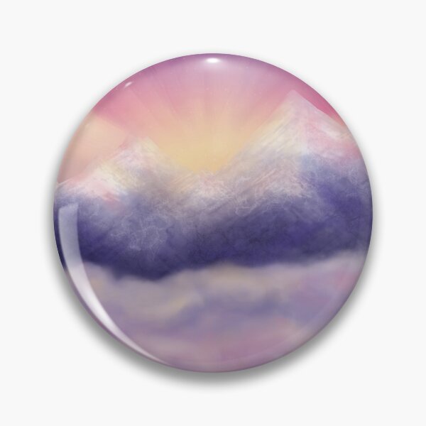 Item preview, Sunny Mountain Clouds designed and sold by Kitten4u.
