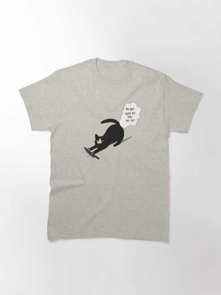 Thumbnail 3 of 7, Classic T-Shirt, Do Not Harm But Take Not Shit designed and sold by studioaftercigs.