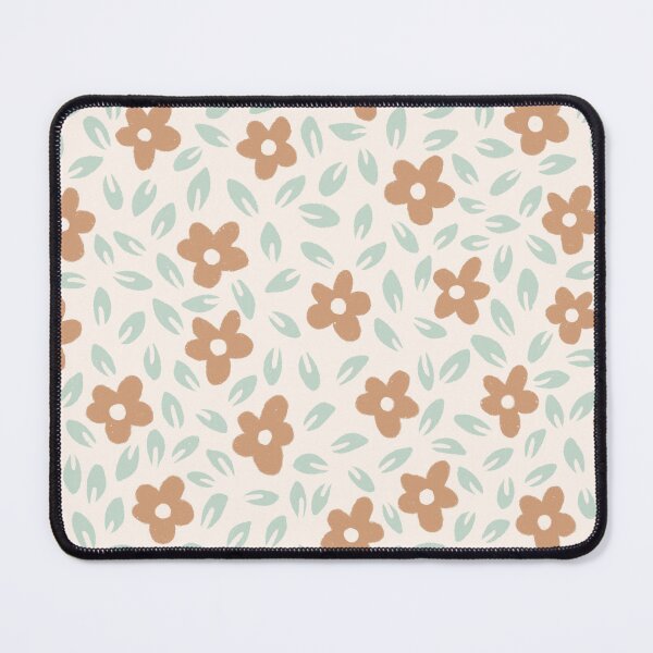 Artikelvorschau, hand drawn ditsy floral - aqua and orange entworfen und verkauft von Chelsea Jay.