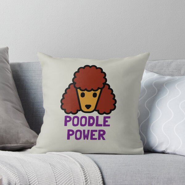 Item preview, Poodle Power - Brown designed and sold by kookycomet.