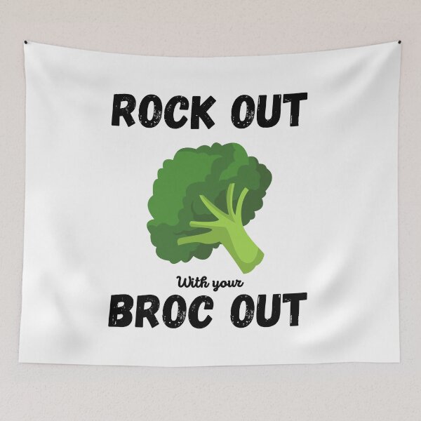 Item preview, Rock out with your broc out   designed and sold by Handrixx.