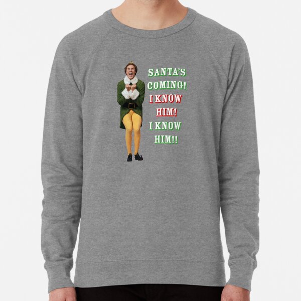 Elf hot sale movie sweatshirts