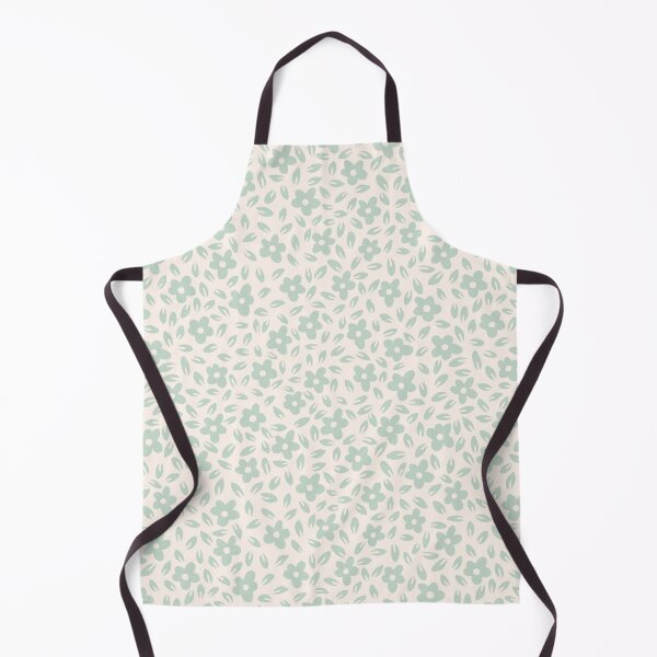 Item preview, hand drawn ditsy floral - aqua designed and sold by Chelsea Jay.