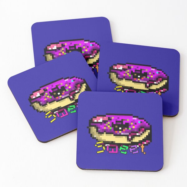 Item preview, Sweet - pixel donut designed and sold by Sweet Bee's.