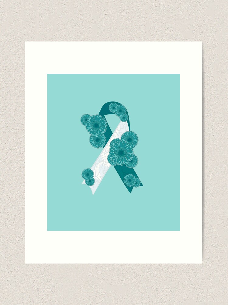 Emerald Green Liver Cancer Ribbon Photographic Print for Sale by  barrelroll1