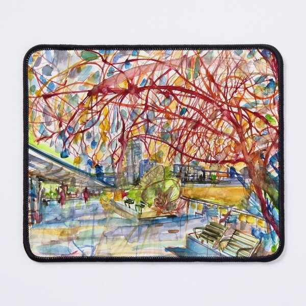 Item preview, NEW YORK portrait .1 - East River Greenway designed and sold by lautir.