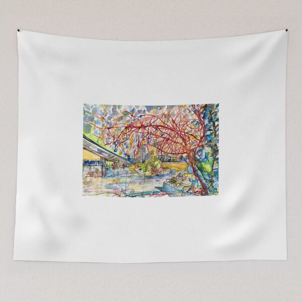 Item preview, NEW YORK portrait .1 - East River Greenway designed and sold by lautir.