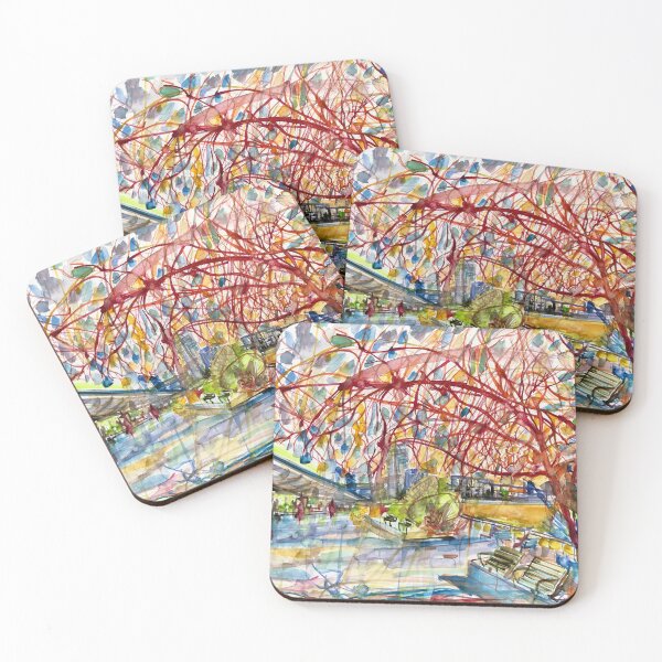Item preview, NEW YORK portrait .1 - East River Greenway designed and sold by lautir.