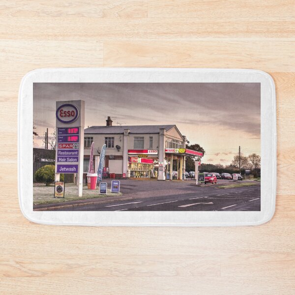 Item preview, Willand Service Station at dawn designed and sold by hawkie.