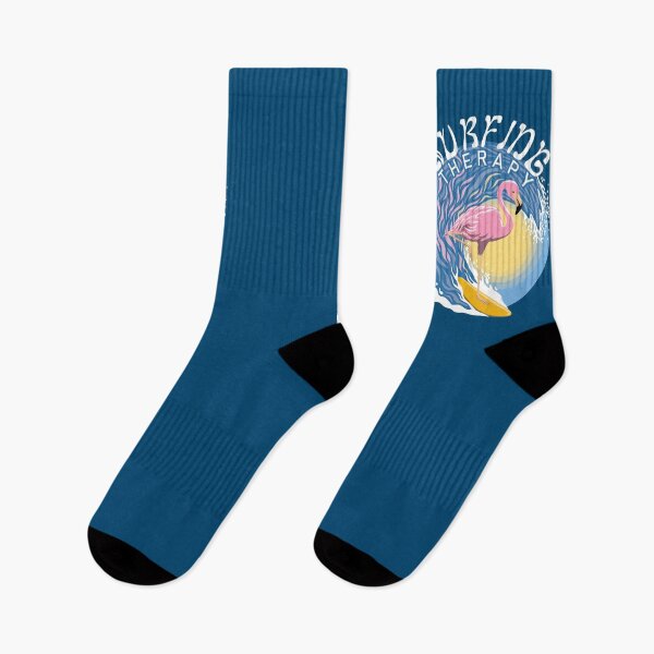 Item preview, Surfing Therapy Flamingo designed and sold by TMBTM.
