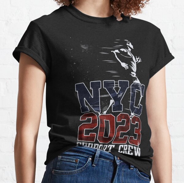 New York Black Yankees T-Shirt from Homage. | Charcoal | Vintage Apparel from Homage.