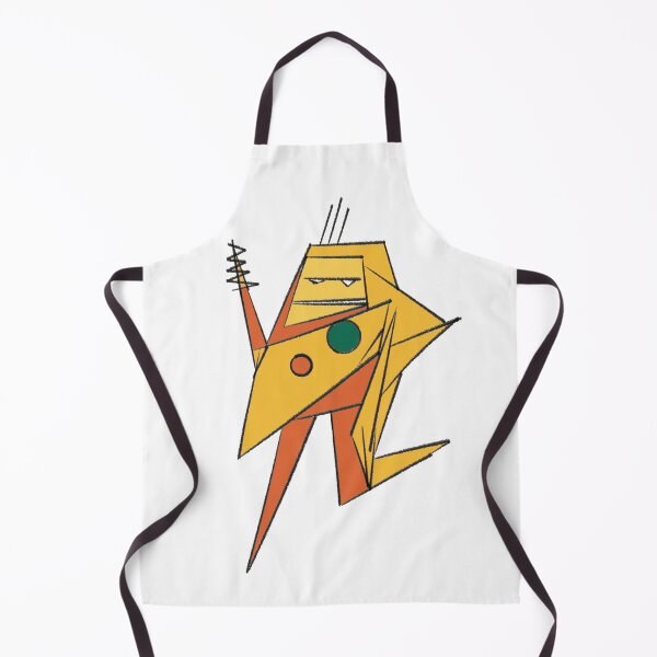 Item preview, Zap the robot yellow and orange designed and sold by Nigh-designs.