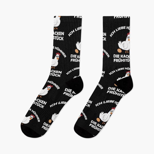 Aperçu de l'œuvre J'adore les poulets qui font caca au petit déjeuner créée et vendue par Mohja-Design.