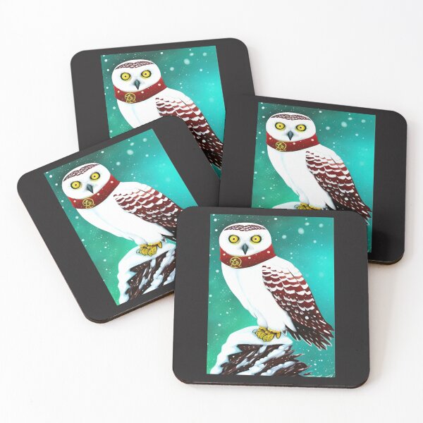 Item preview, TINA THE SNOWY OWL LOVES  CHRISTMAS designed and sold by sailorsam1805.