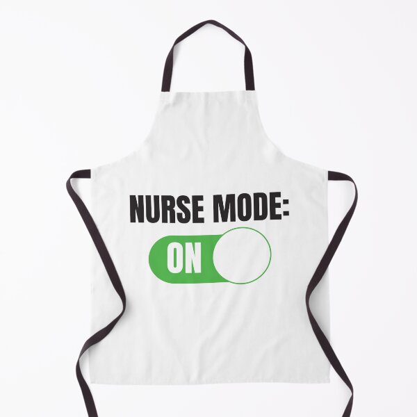 Item preview, Nurse Mode: ON (For Light Background) designed and sold by thecatcouch.