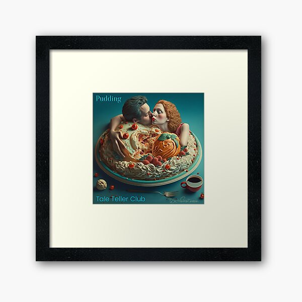 Pudding by Tale Teller Club Orchestra Art by iServalan CDM Music Track Framed Art Print