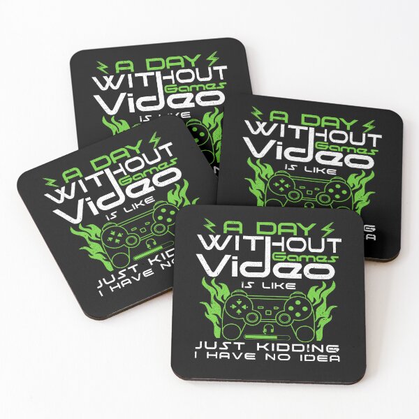 Item preview, Funny Gamer A Day Without Video Games Gaming Lover designed and sold by Shozon.