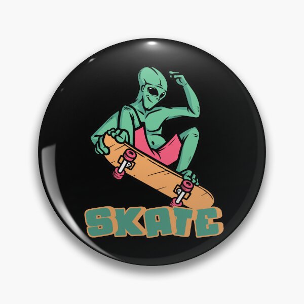 Item preview, Outer Space Skateboarding designed and sold by RockBeeDesigns.