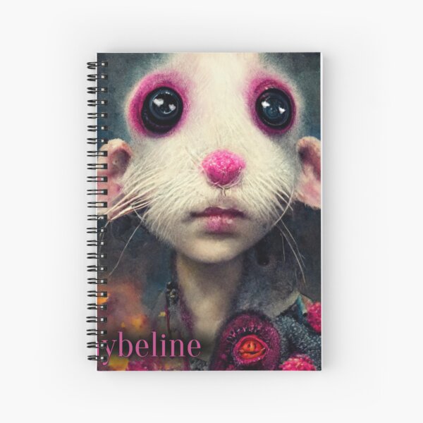 Maybeline by Tale Teller Club Orchestra Art by iServalan CDM Music Track Spiral Notebook