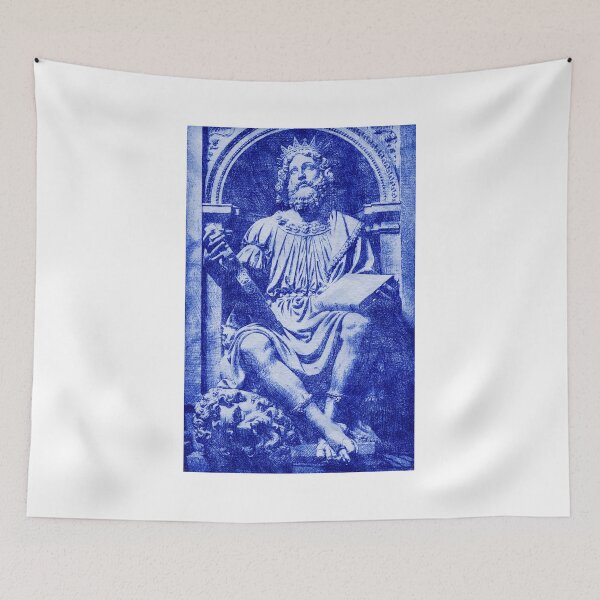 Item preview, Sketch illustration of King David with Golias' head  by Girolamo Lombardo  designed and sold by KARTICK DUTTA.
