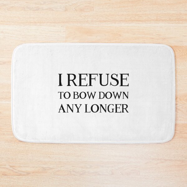Item preview, I refuse to bow down any longer   designed and sold by EssenzaJewelry.