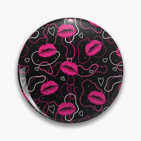 Item preview, Pink Lips Pattern designed and sold by NadyaOrangeKiss.