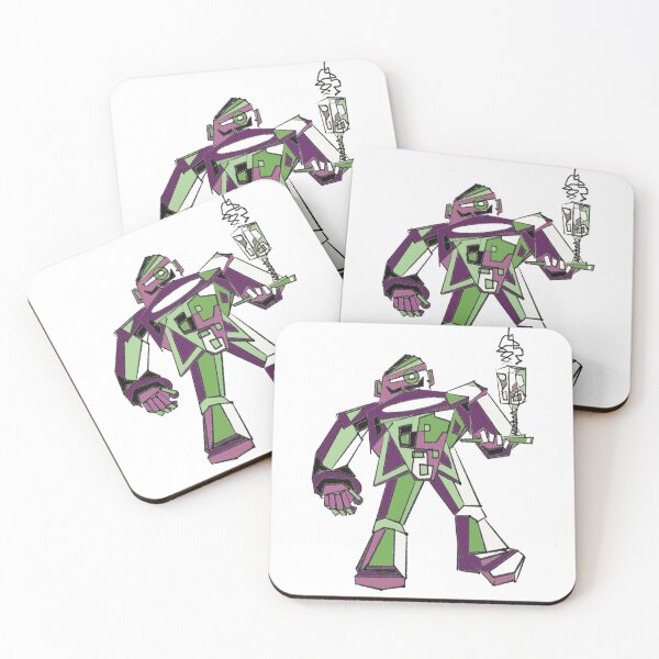 Item preview, Green Robo Waiter designed and sold by Nigh-designs.