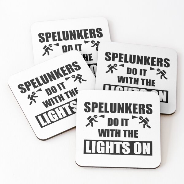 Item preview, Spelunkers Do It With The Lights On designed and sold by Esskay Designs.