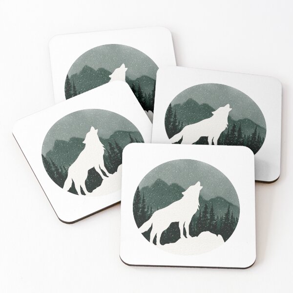 Item preview, Wolf nature scene designed and sold by NessiSunnset.