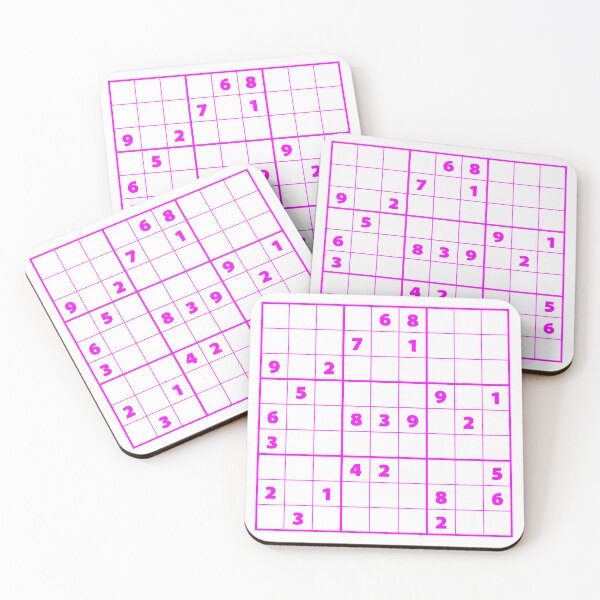 Item preview, Sudoku Puzzle Pink | Puzzle #2 designed and sold by beanibooi.