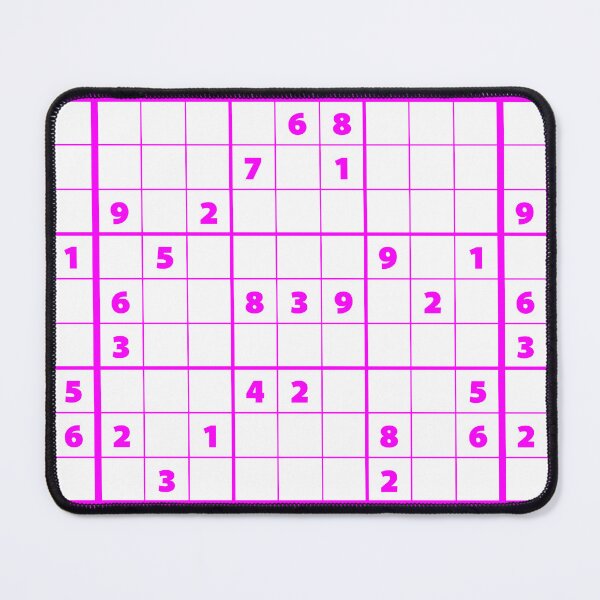 Item preview, Sudoku Puzzle Pink | Puzzle #2 designed and sold by beanibooi.