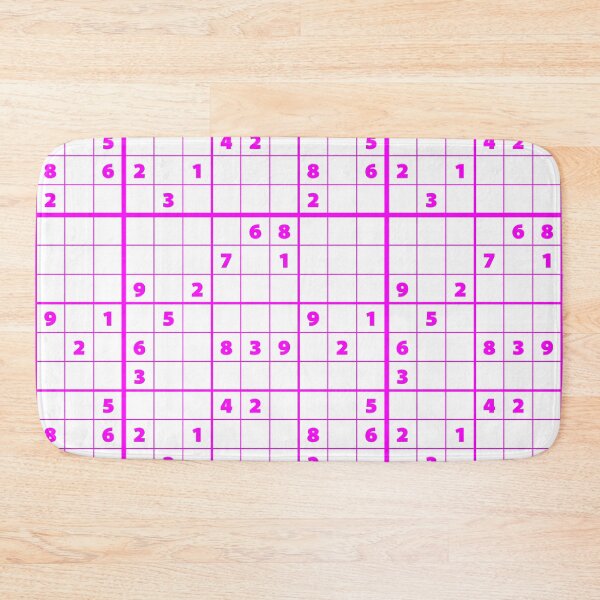 Item preview, Sudoku Puzzle Pink | Puzzle #2 designed and sold by beanibooi.