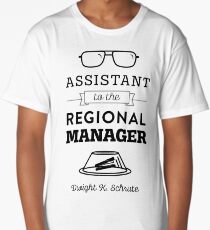 The Office Dunder Mifflin - Assistant to the Regional Manager Long T-Shirt