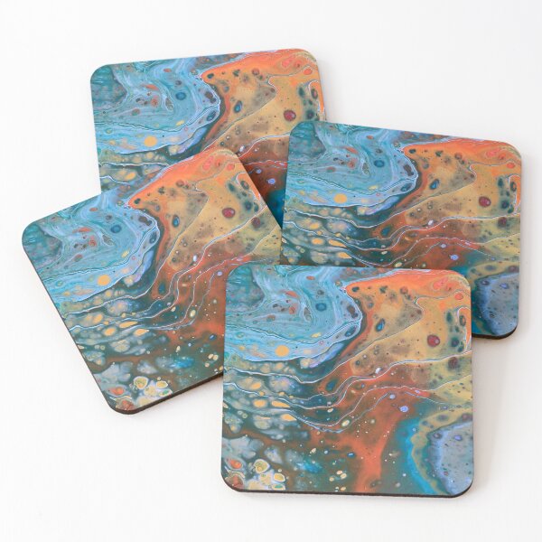 Item preview, pouring abstract painting  designed and sold by baksuart.