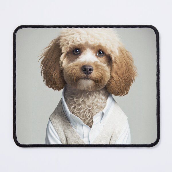 Item preview, Tobias - Graphic Designer Cavapoo Dog designed and sold by zoomzoomies.
