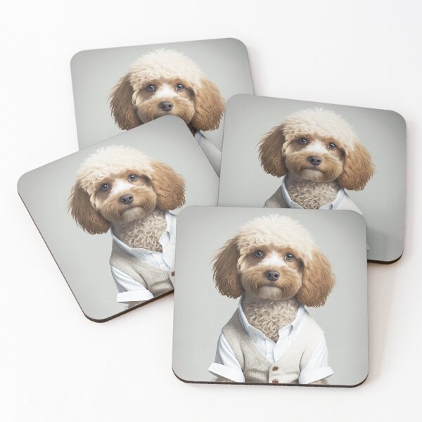 Item preview, Tobias - Graphic Designer Cavapoo Dog designed and sold by zoomzoomies.