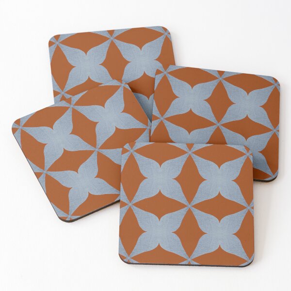 Item preview, Orange Retro Geometric designed and sold by Jane Izzy Designs.