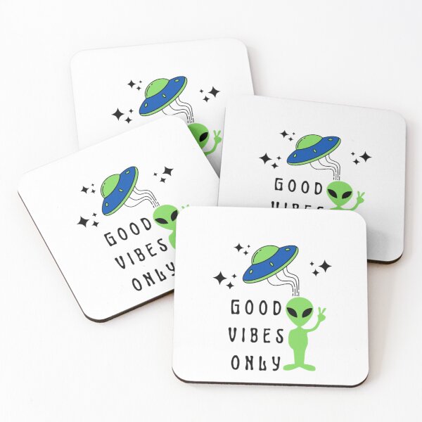 Item preview, Alien Says GOOD VIBES ONLY designed and sold by Chouchi-chouchi.