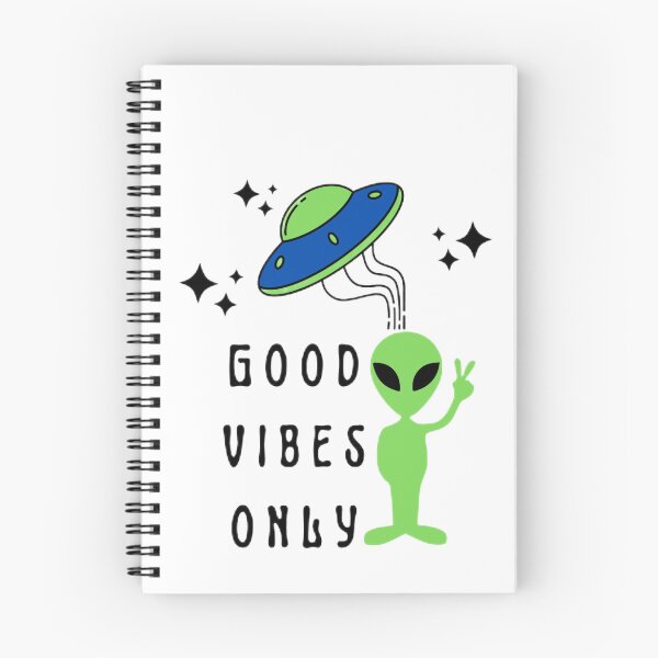 Item preview, Alien Says GOOD VIBES ONLY designed and sold by Chouchi-chouchi.